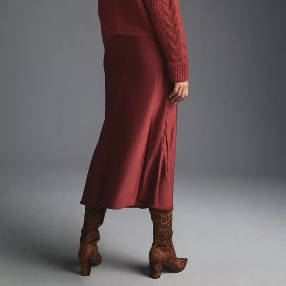 Anthropologie Mare Mare Layered Sweater & Slip Midi Dress - Picture 9 of 15